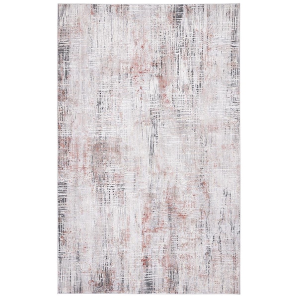 Safavieh 9 x 12 ft. Rust & Gray Vogue Power Loomed Rectangle Area Rug VGE117P-9 - main